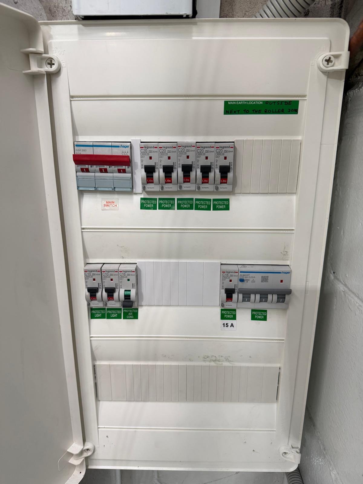 Upgraded residential switchboard with RCBO protection installed by Cityline Electrical Knoxfield